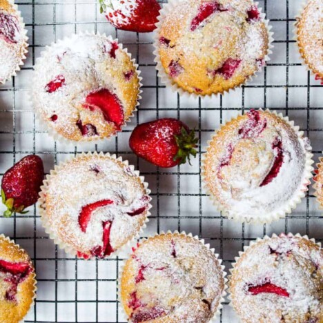 Keto Strawberry Muffins {6 Ingredients!} - The Big Man's World