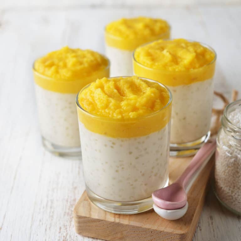 Sago Pudding (Tapioca pudding!) 4 Ingredients! The Big Man's World