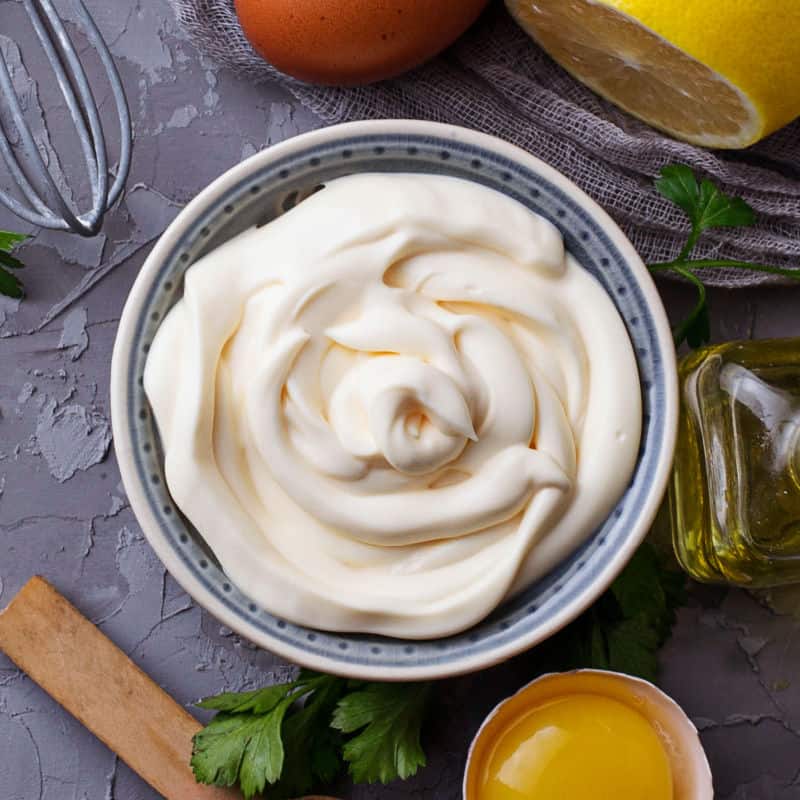 Keto Mayonnaise (healthy recipe, just 4 ingredients!)