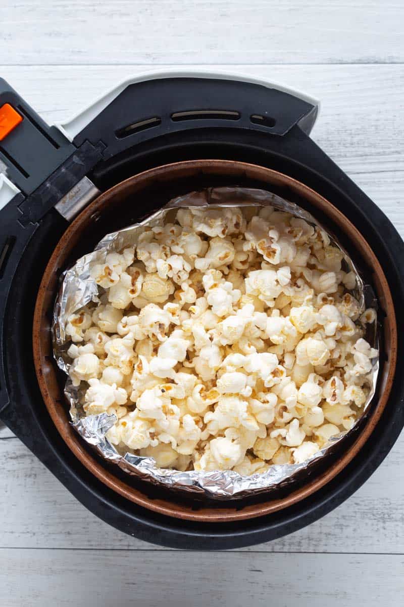 WILL POPCORN BURN WITHOUT OIL?