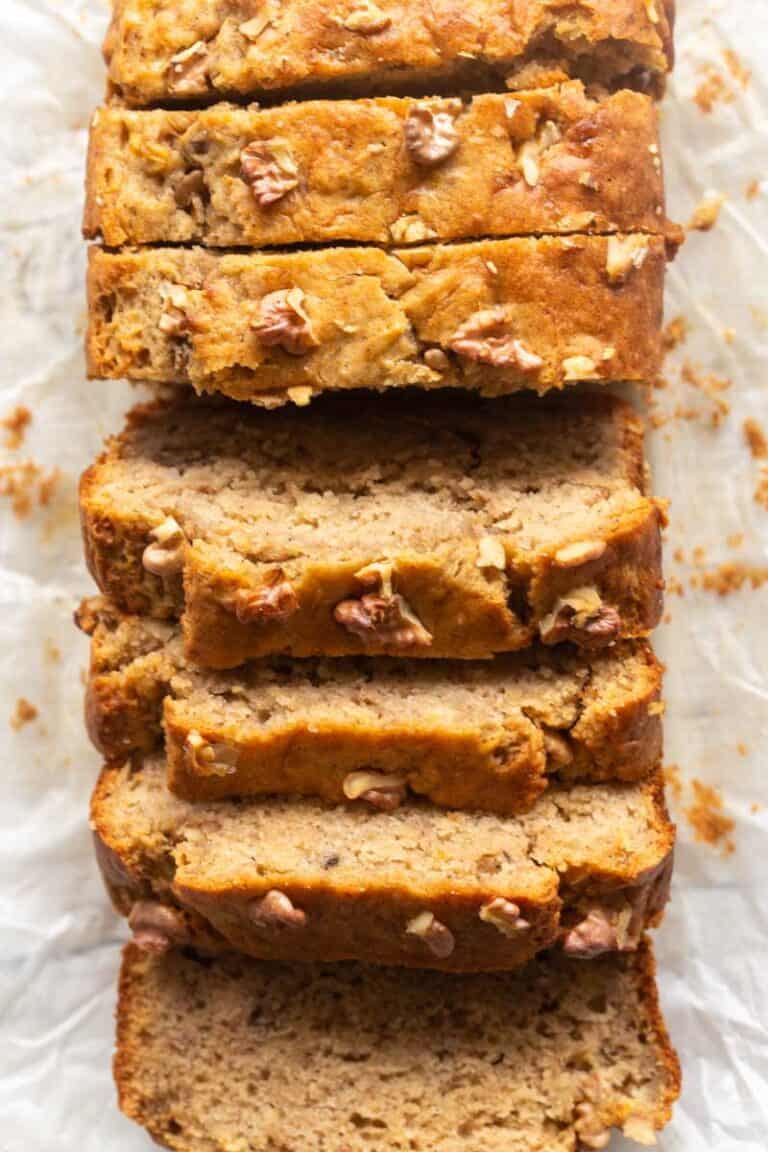 Oat Flour Banana Bread {No butter, one bowl!} The Big Man's World