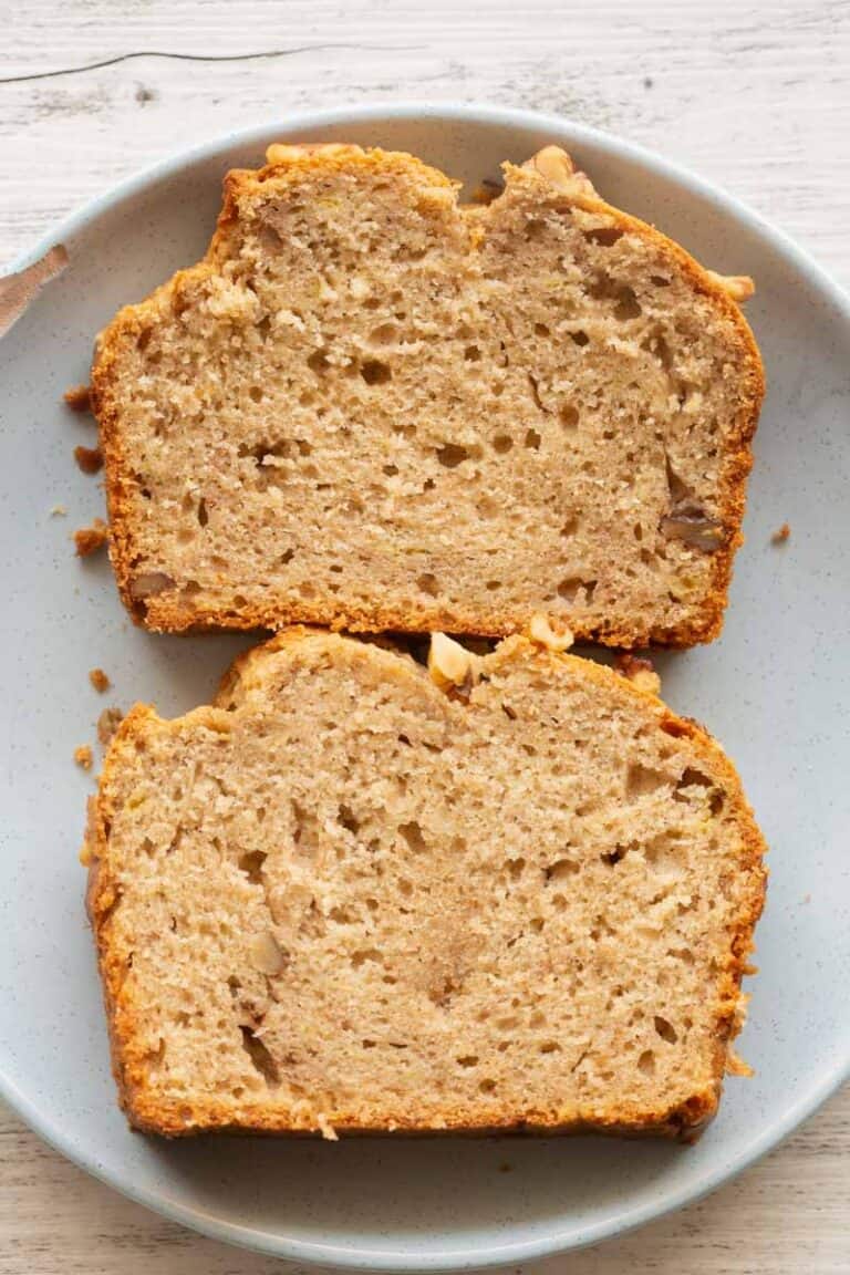 3 Ingredient Banana Bread {No Butter Or Oil} - The Big Man's World