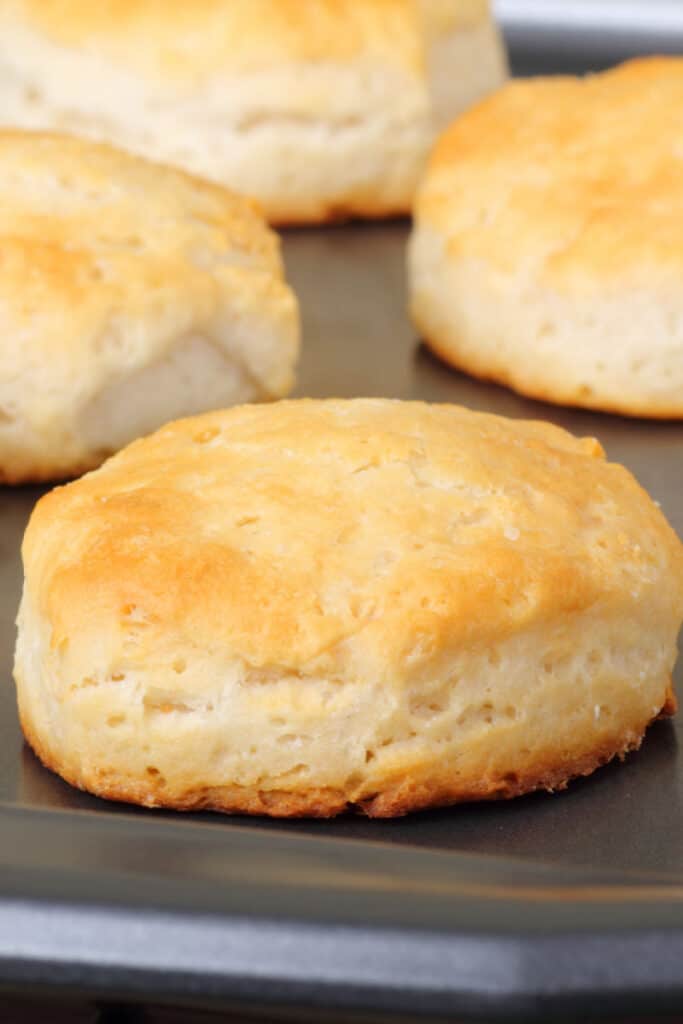 3 Ingredient Biscuits- NO butter or buttermilk! - The Big Man's World