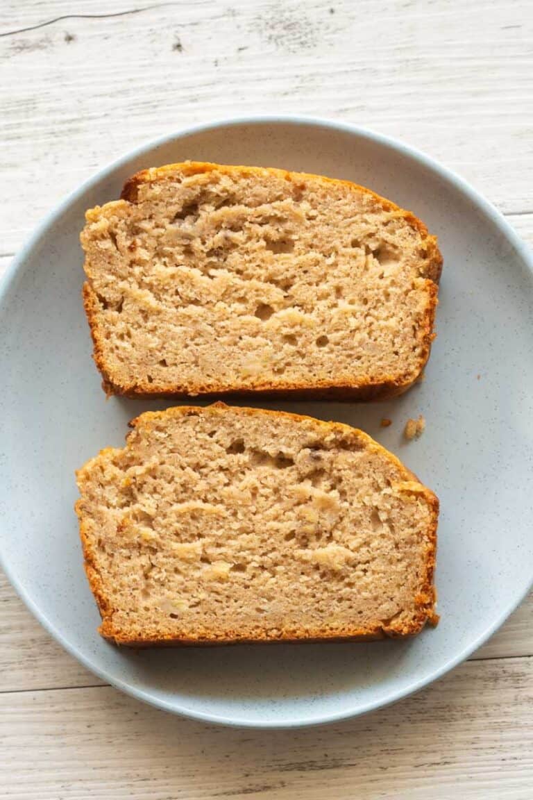 5-Ingredient Eggless Banana Bread {No Dairy} - The Big Man's World