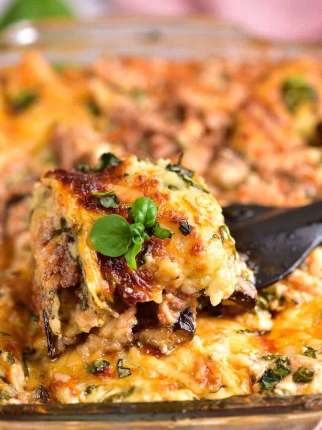 KETO EGGPLANT LASAGNA The Big Man's World