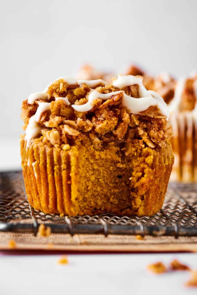 oat flour pumpkin muffins