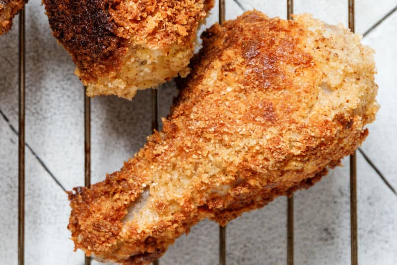 keto fried chicken drumsticks