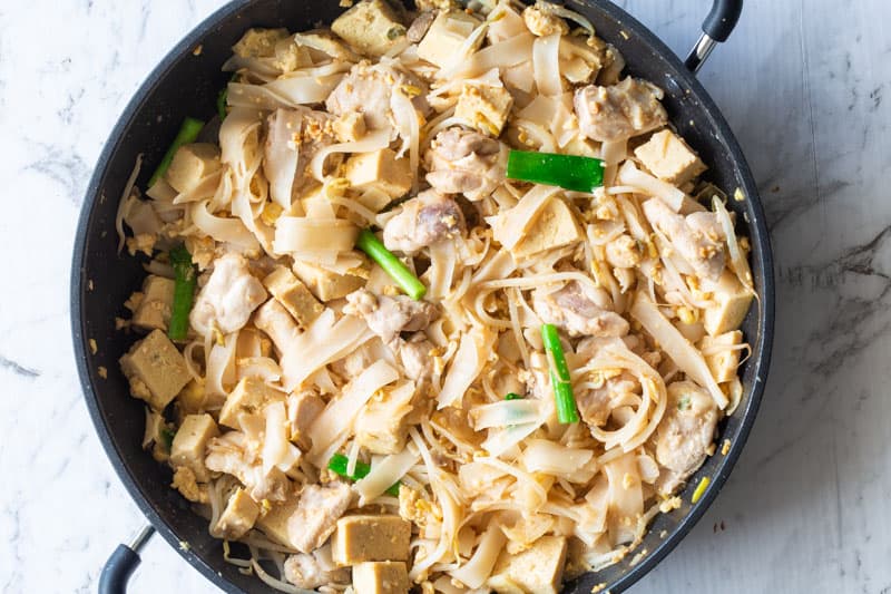 keto chicken pad thai