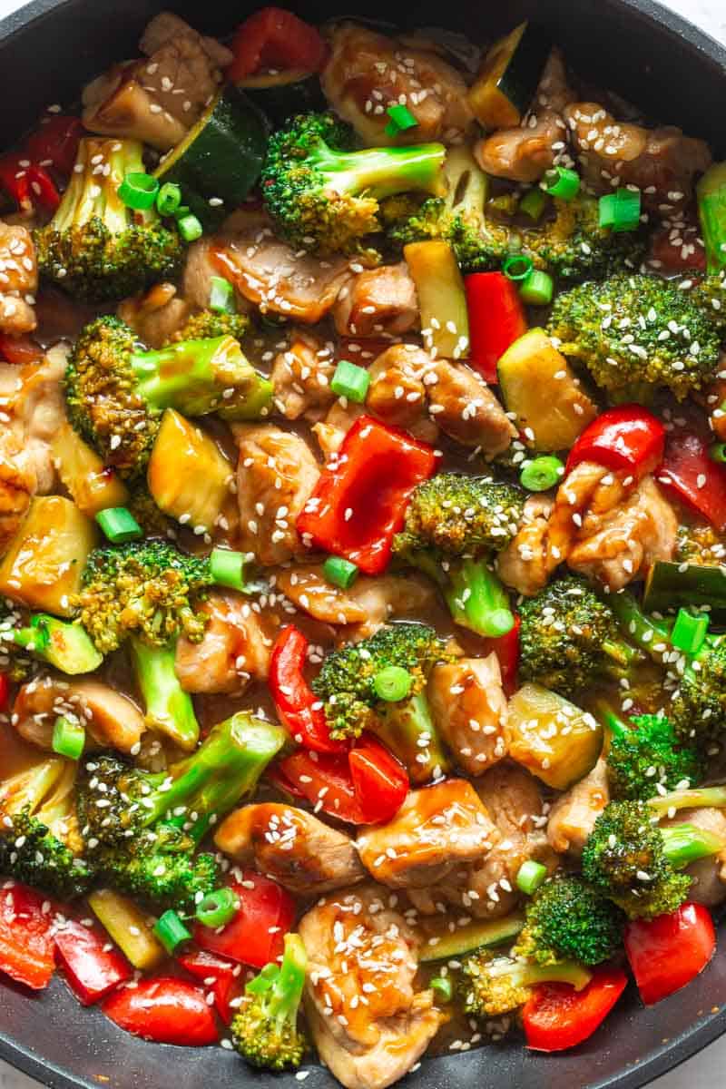 10 Minute Hunan Chicken (Low carb!) - The Big Man's World