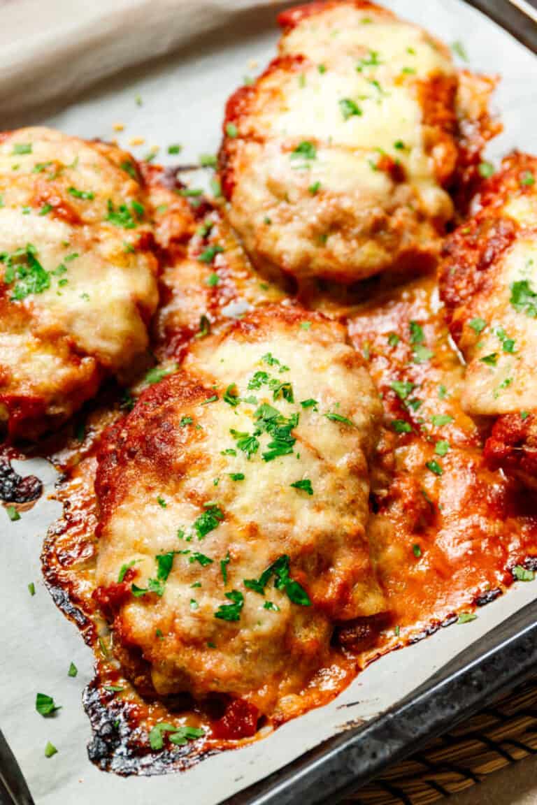 The Best Keto Chicken Parmesan (Restaurant style!) - The Big Man's World