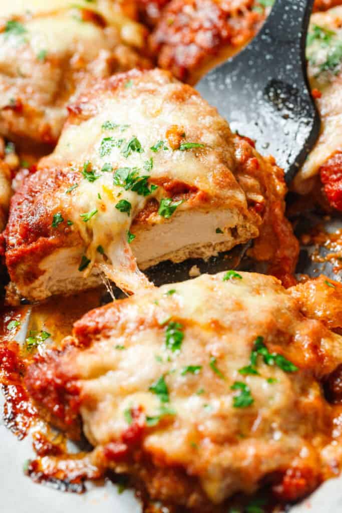 The Best Keto Chicken Parmesan (Restaurant style!) - The Big Man's World