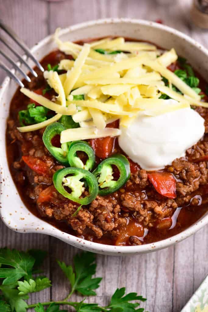 Keto Chili (Award Winning Recipe!) - The Big Man's World