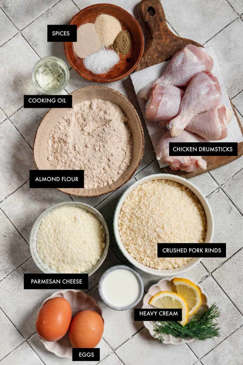 keto fried chicken ingredients