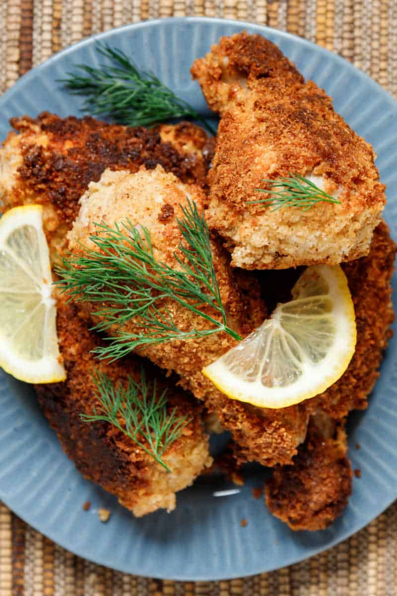 The BEST Keto Fried Chicken EVER.