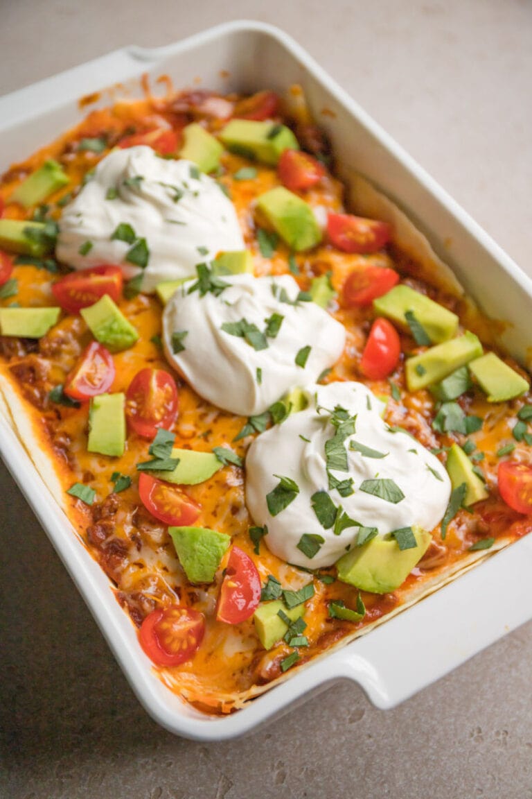 Keto Taco Casserole With Real Tortillas The Big Man S World