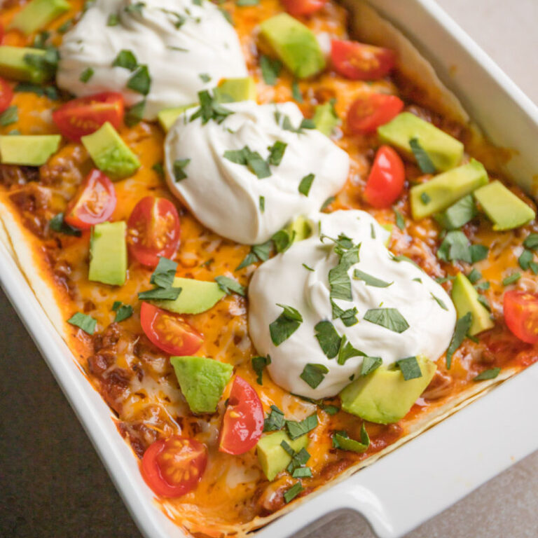 Keto Taco Casserole With Real Tortillas The Big Man S World