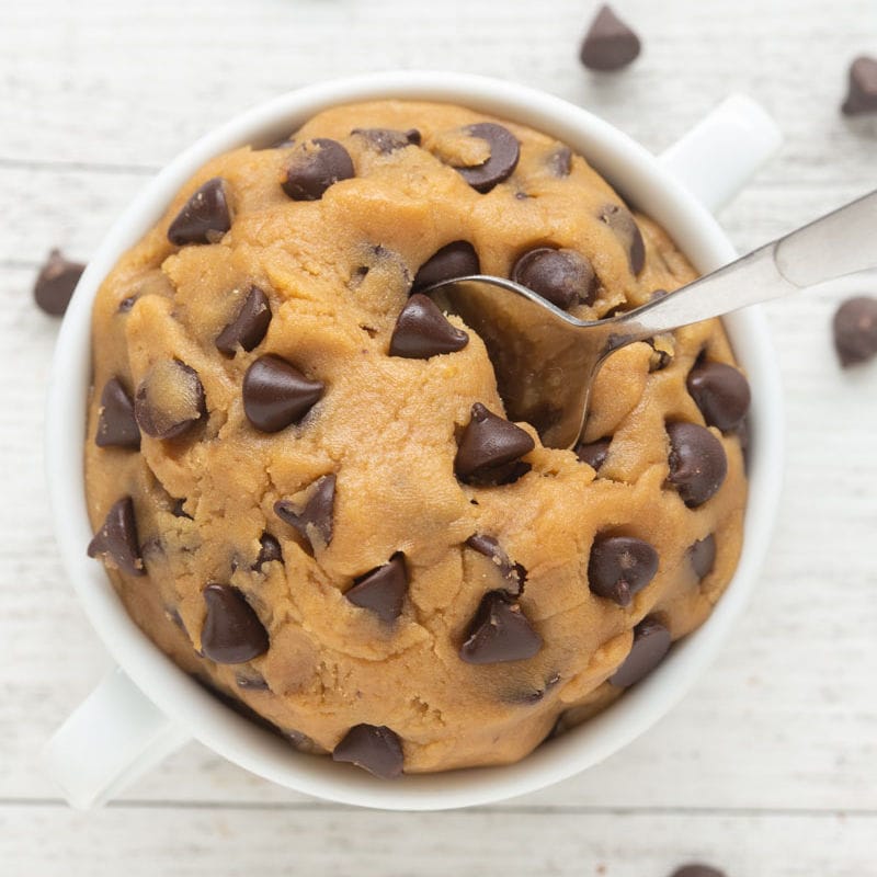 Protein Cookie Dough {3 Ingredients!} - The Big Man’s World ®