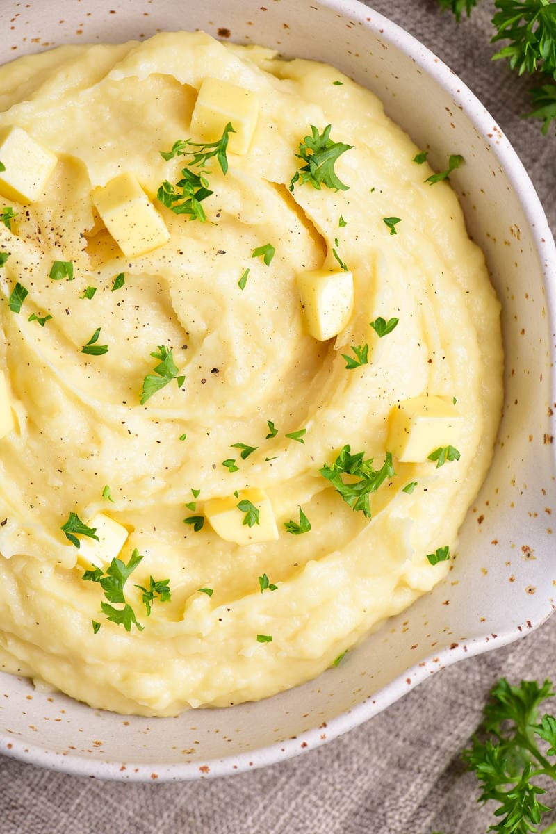 Keto Mashed Potatoes - Keto Side Dishes