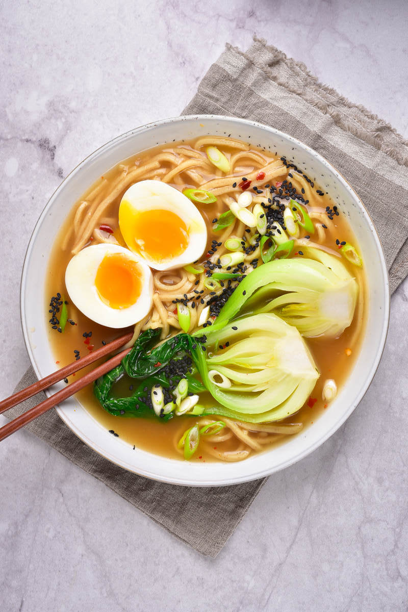 are ramen egg noodles gluten free