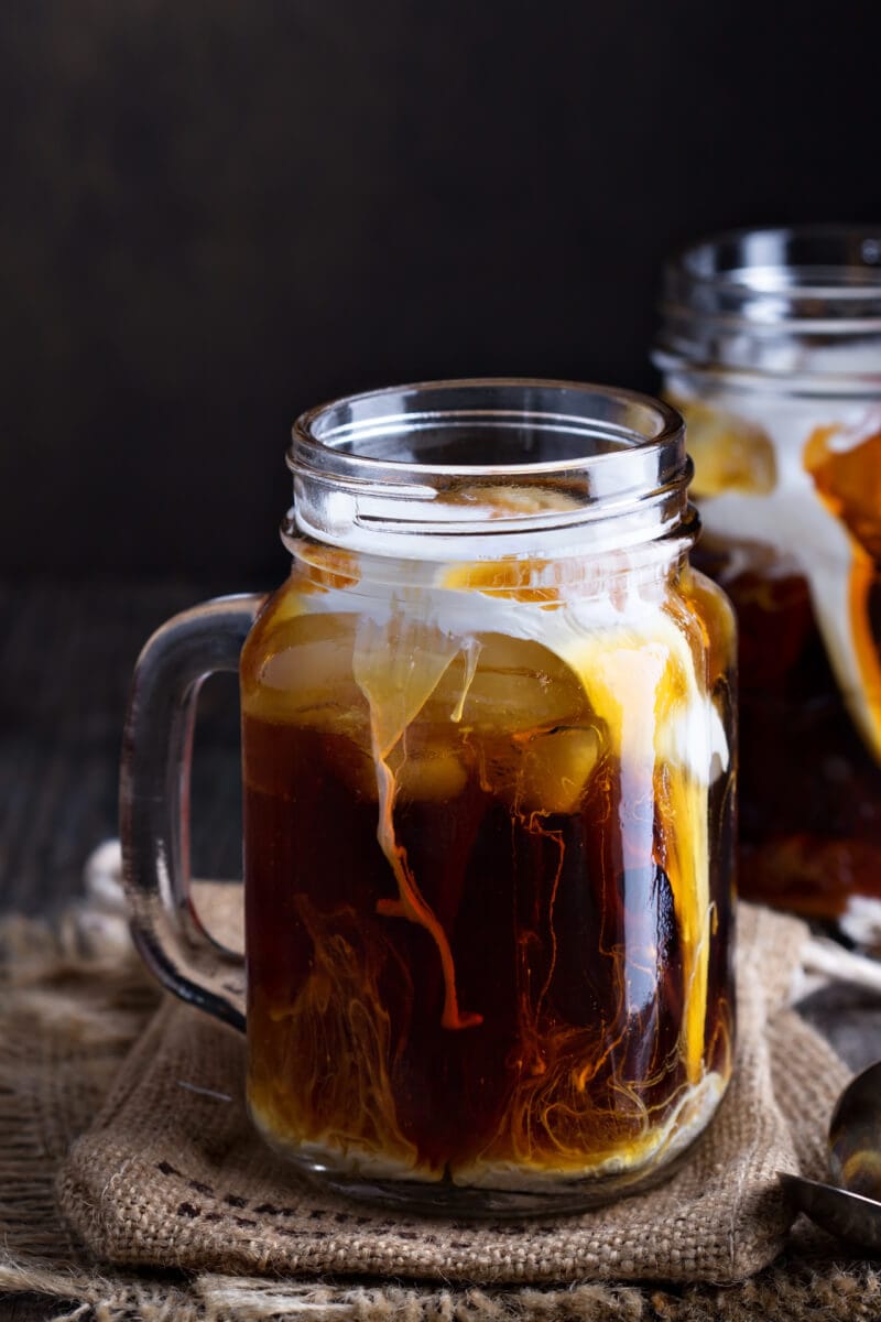 Salted Caramel Cream Cold Brew - Foxes Love Lemons