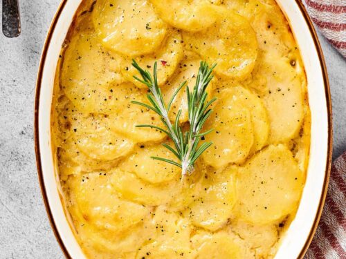 Vegan Scalloped Potatoes - #foodbyjonister