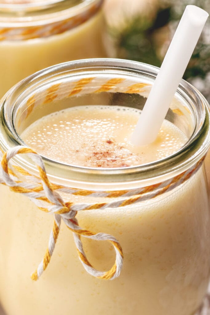 Almond Milk Eggnog 5 Ingredients! The Big Man's World