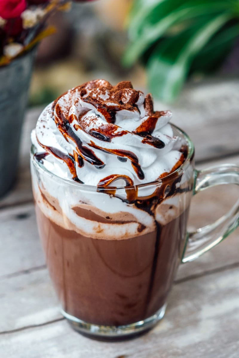 low calorie hot chocolate
