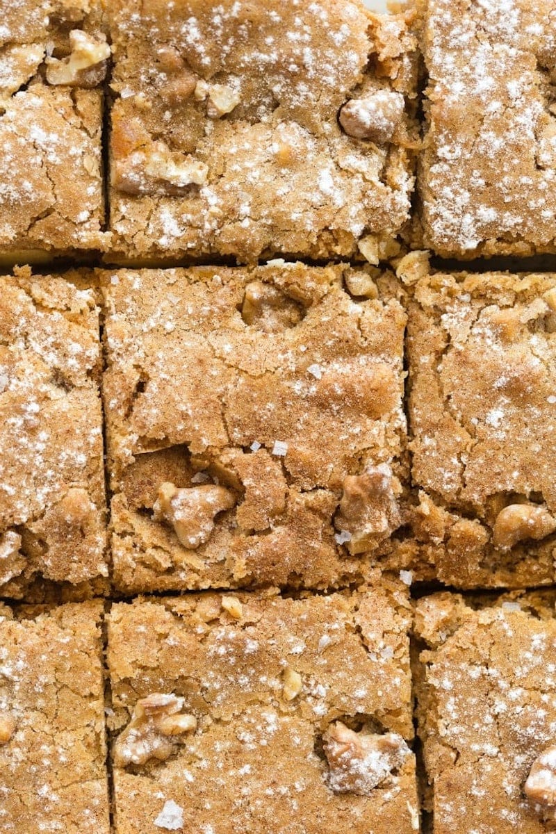 blondies with gingerbread