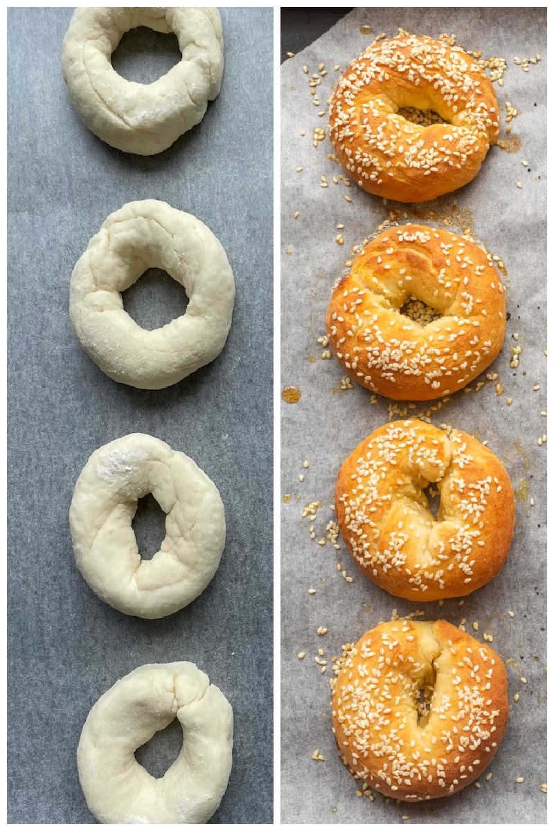 how to make low calorie bagels