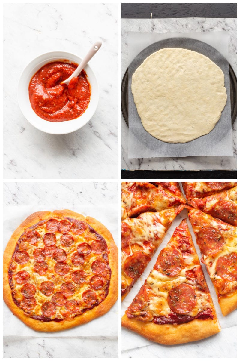 how to make low calorie pizza
