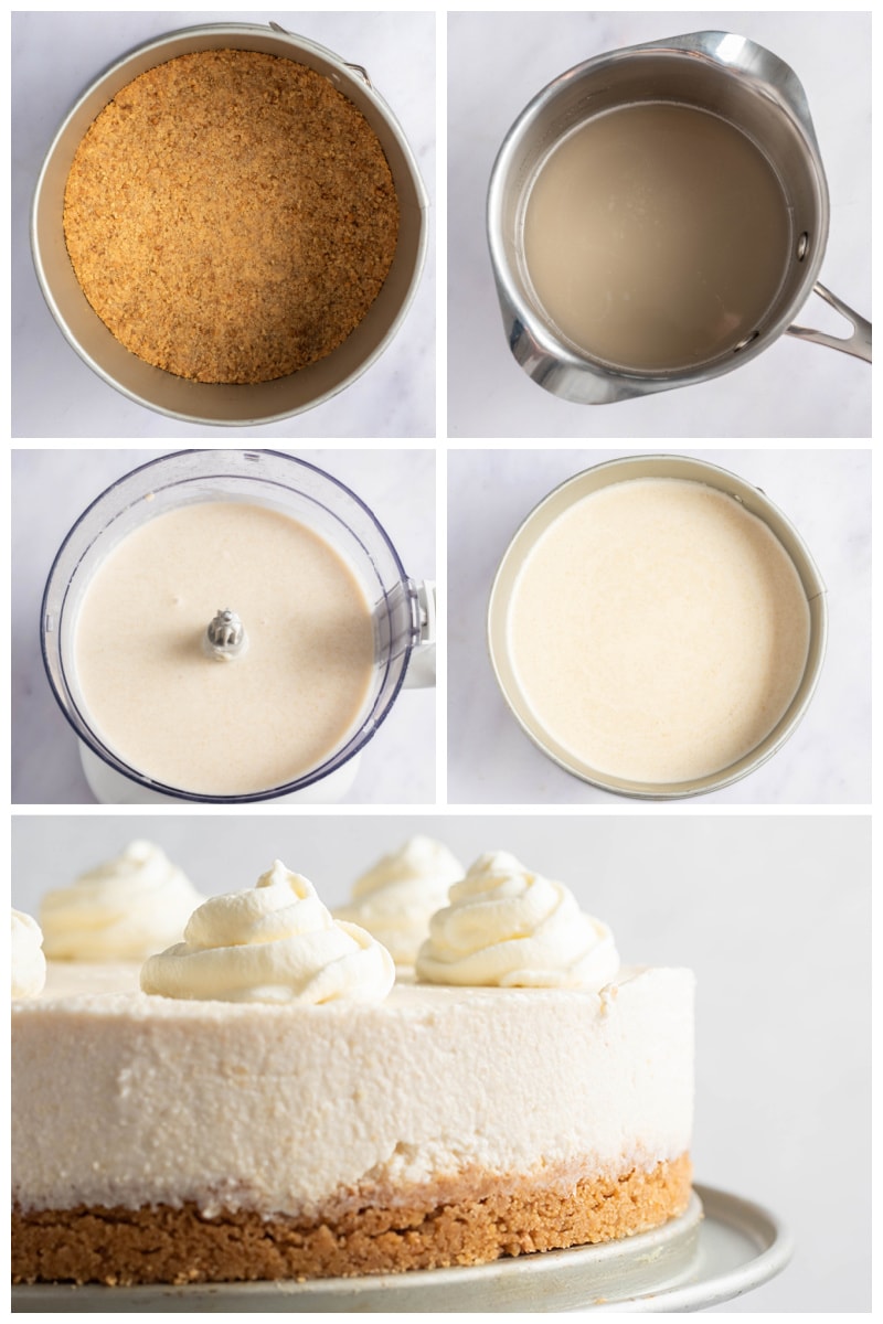 how to make a no bake keto cheesecake
