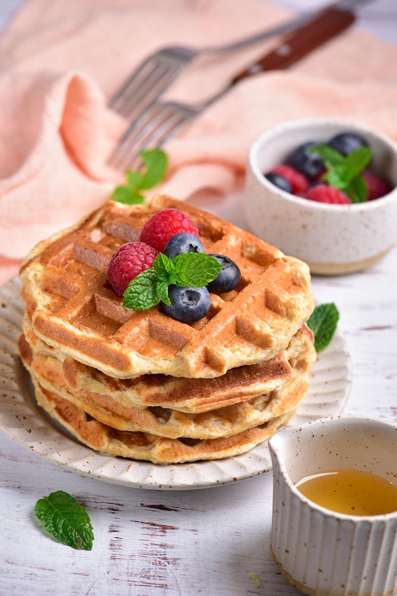 protein waffles