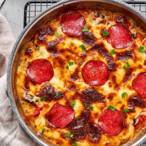 crustless pizza recipe