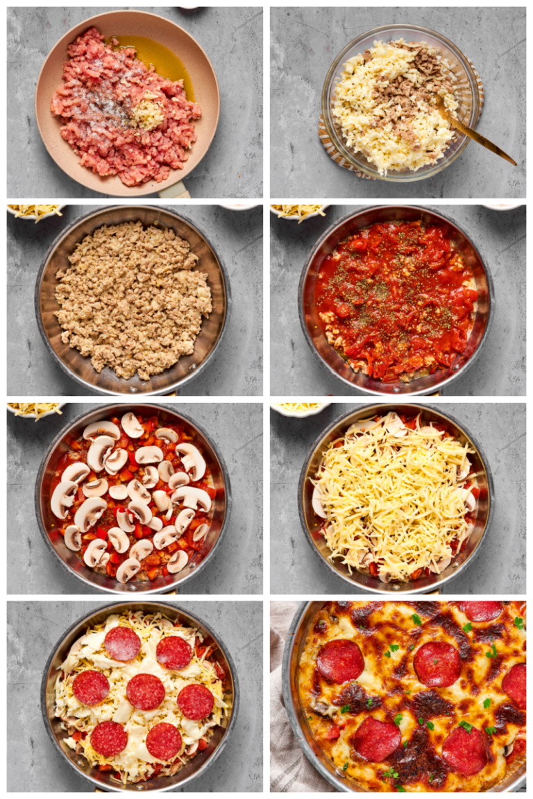 Crustless Pizza {Almost ZERO carbs} The Big Man's World