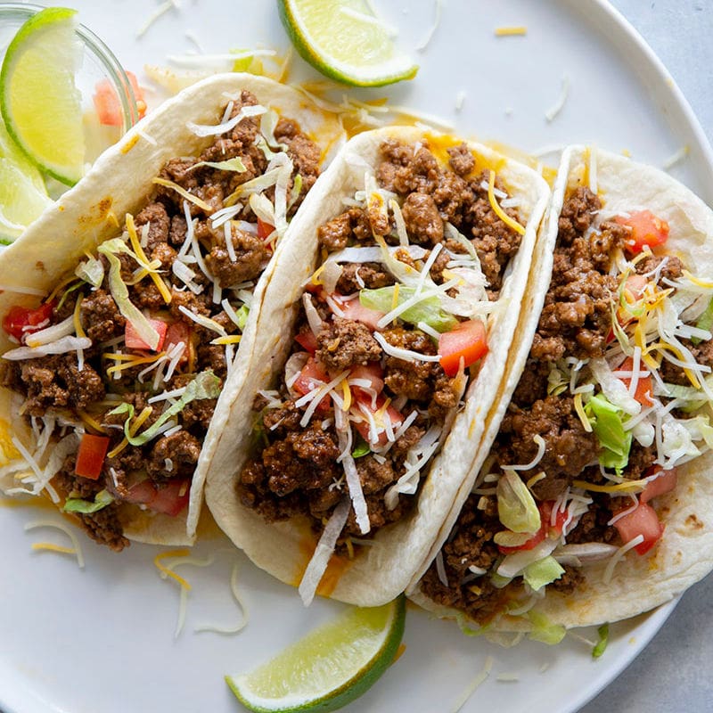 Easy Low Carb  Keto Beef Taco Meat - Our Low Carb Kitchen