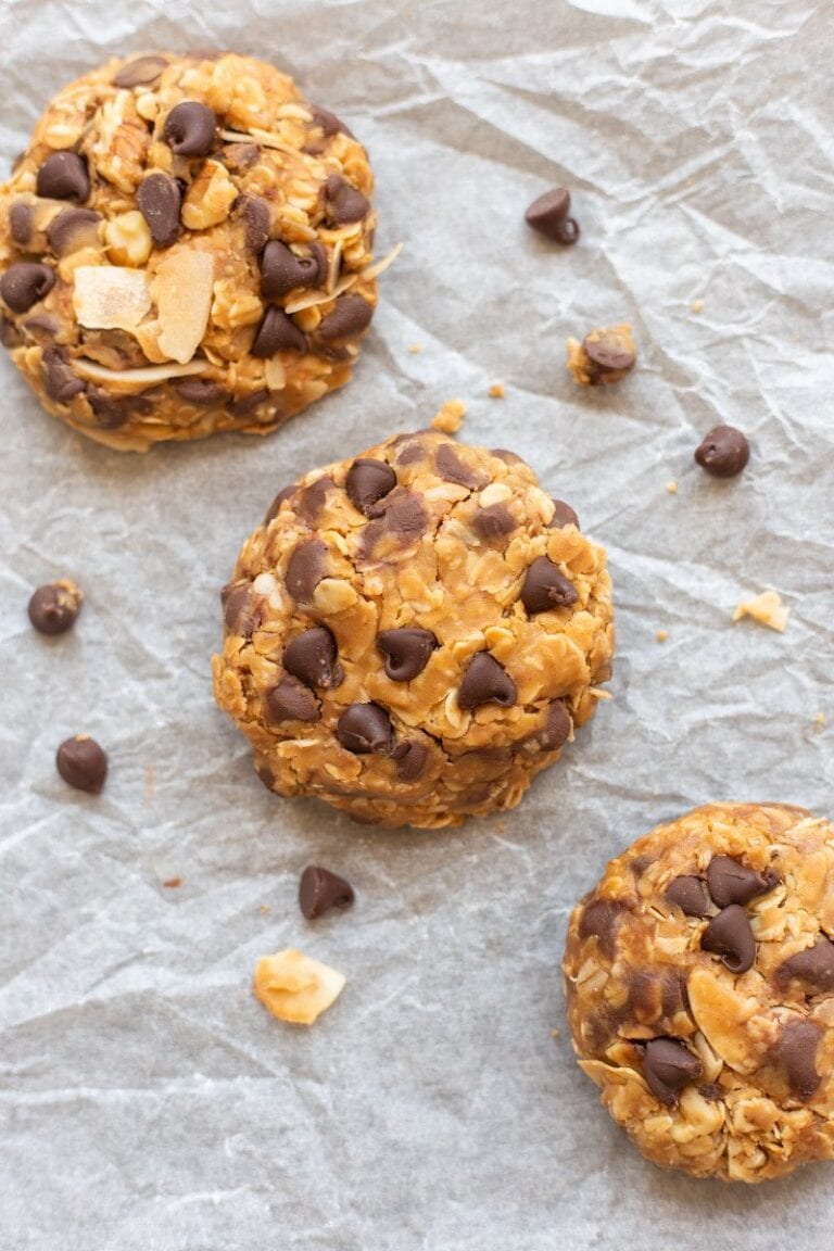 3 Ingredient No Bake Oatmeal Cookies The Big Man S World