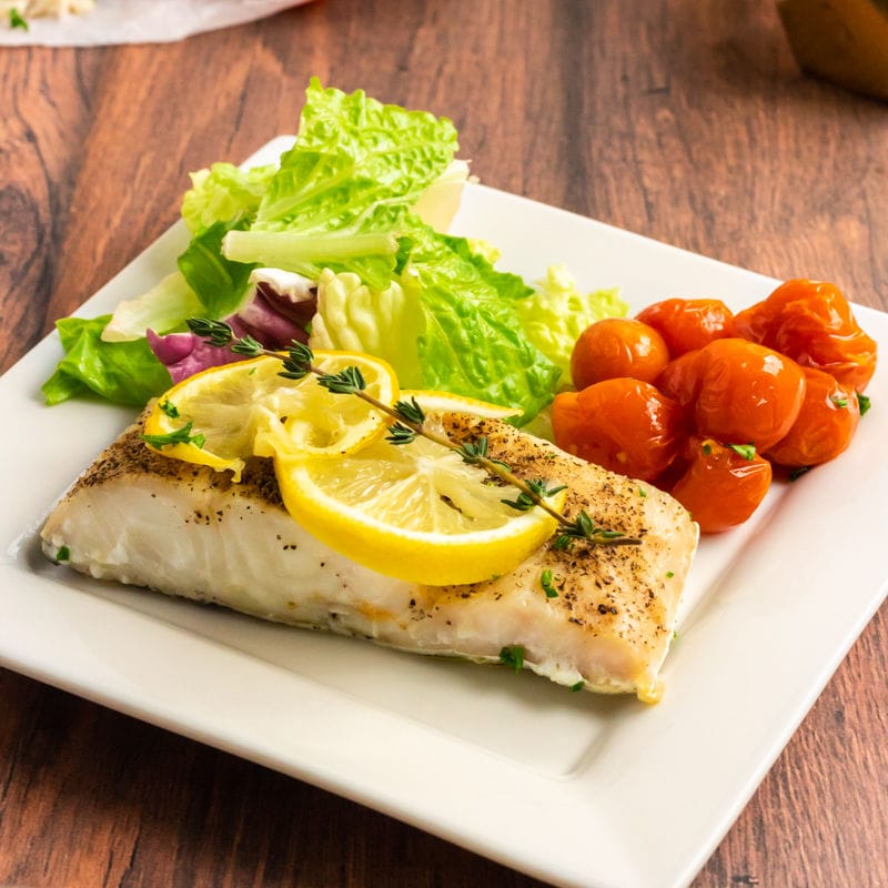 Haddock Steak Recipe 3 Ingredient Baked Haddock Queen Of My Kitchen