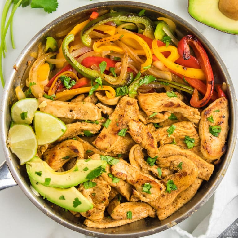 The BEST Chicken Fajitas (low carb!) The Big Man's World
