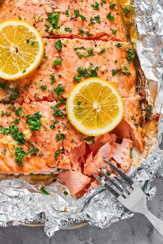 Baked Keta Salmon - The Big Man's World