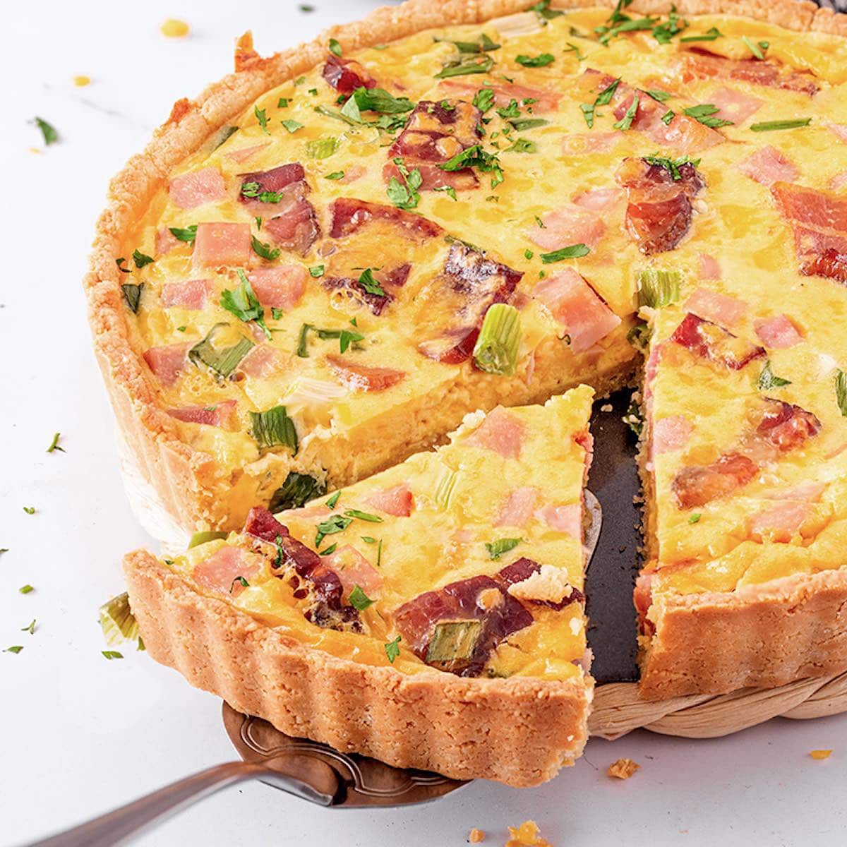The BEST Keto Quiche Recipe | With or Without a crust!