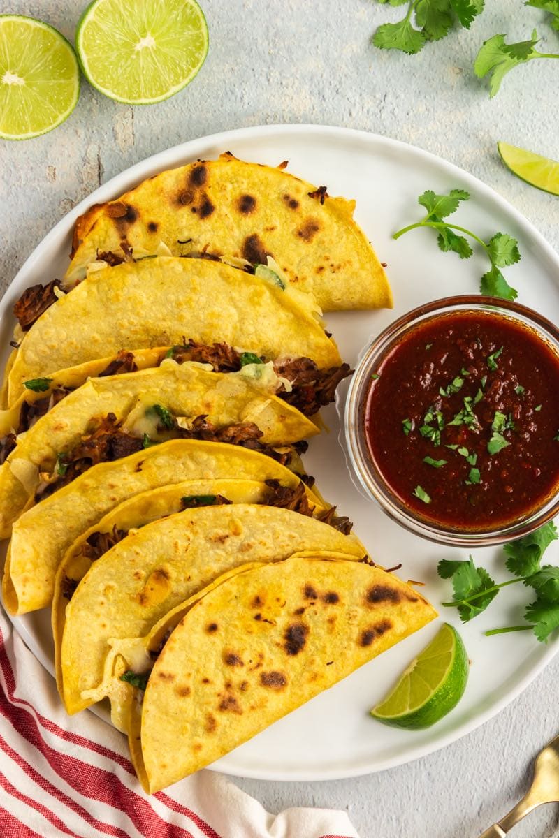 Birria tacos