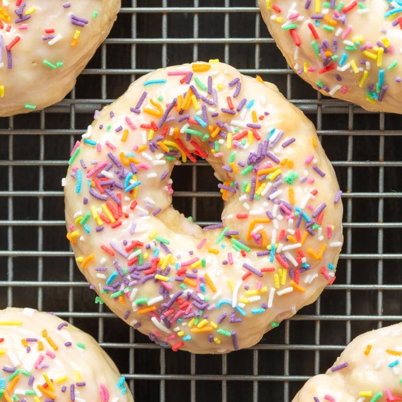 Air Fryer Donuts With 3 Ingredients 