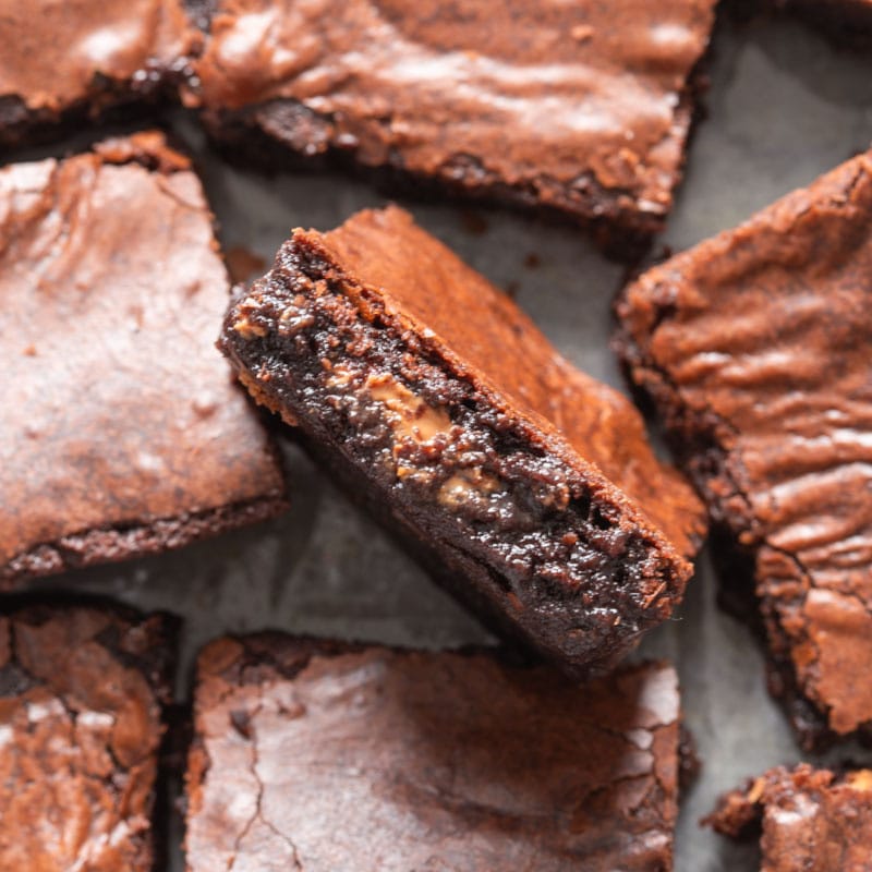 Almond Flour Brownies - Olives + Thyme