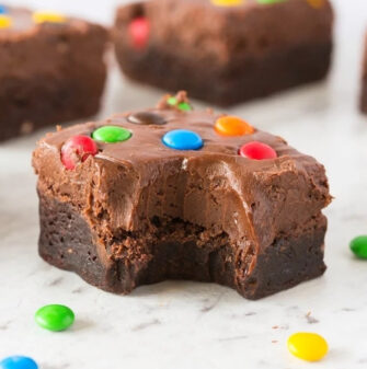 Homemade Cosmic Brownies (NO flour!) - The Big Man's World