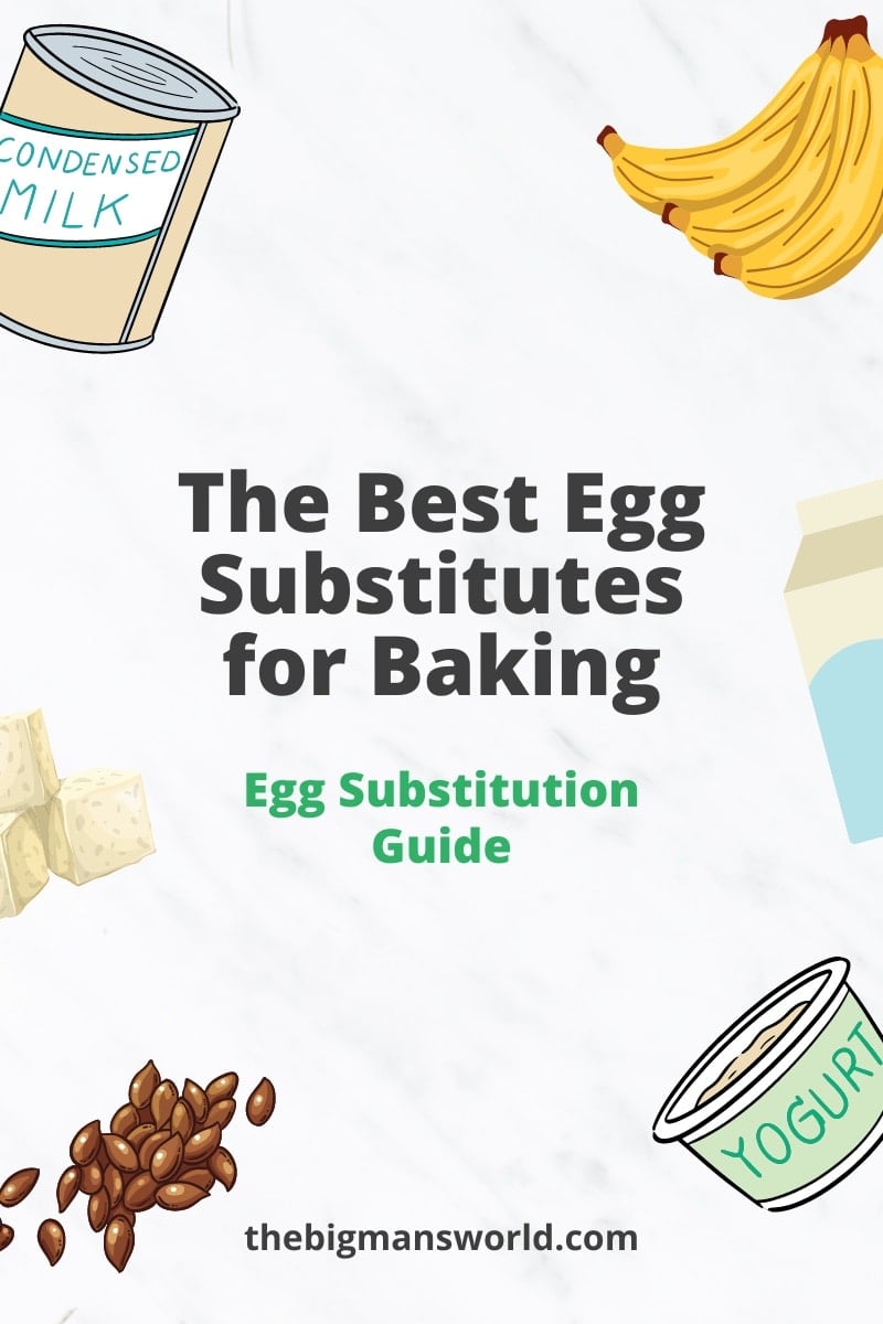 Egg substitute baking