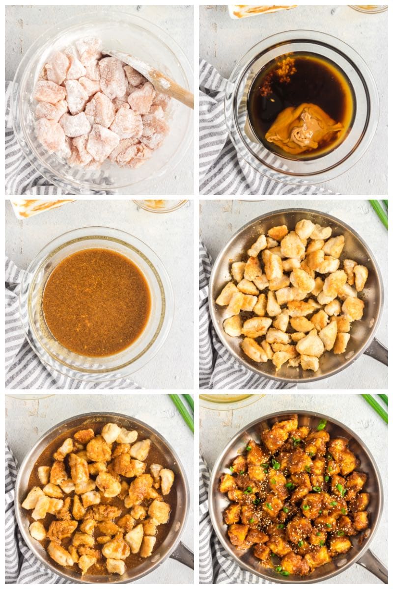 how to make peanut butter chicken