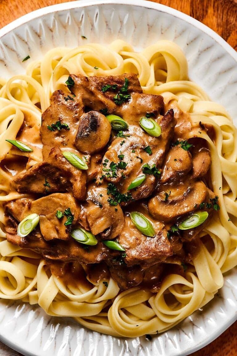 Keto Beef Stroganoff {With Keto Noodles} The Big Man's World
