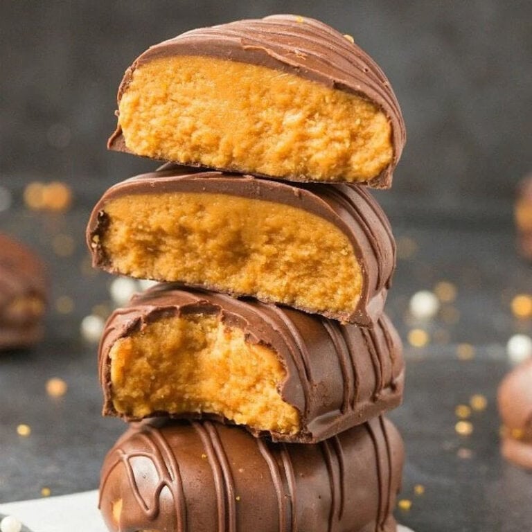 Healthy Peanut Butter Eggs {4 Ingredients!} The Big Man's World