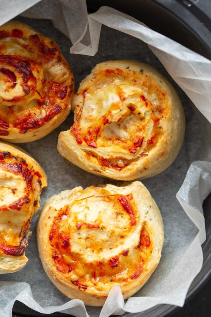 Pizza rolls in air fryer (from scratch!) - The Big Man's World