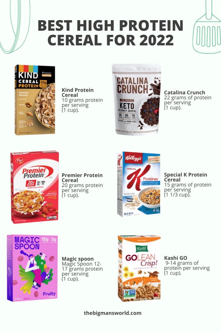 11+ Best Protein Cereals for 2024 (+ RECIPE)